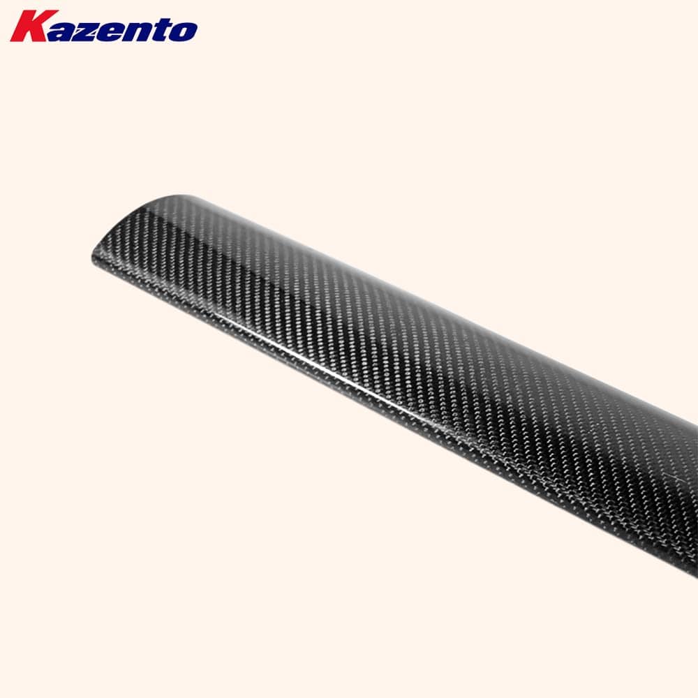 Blade For Nissan Skyline R34 GTR OEM Spoiler Rear Small Blade(For geunine OEM spoiler) Carbon Fiber Car Body Kit Kazento Carbon Parts 车身侧板 R34-RS-BLD-OE-CF
