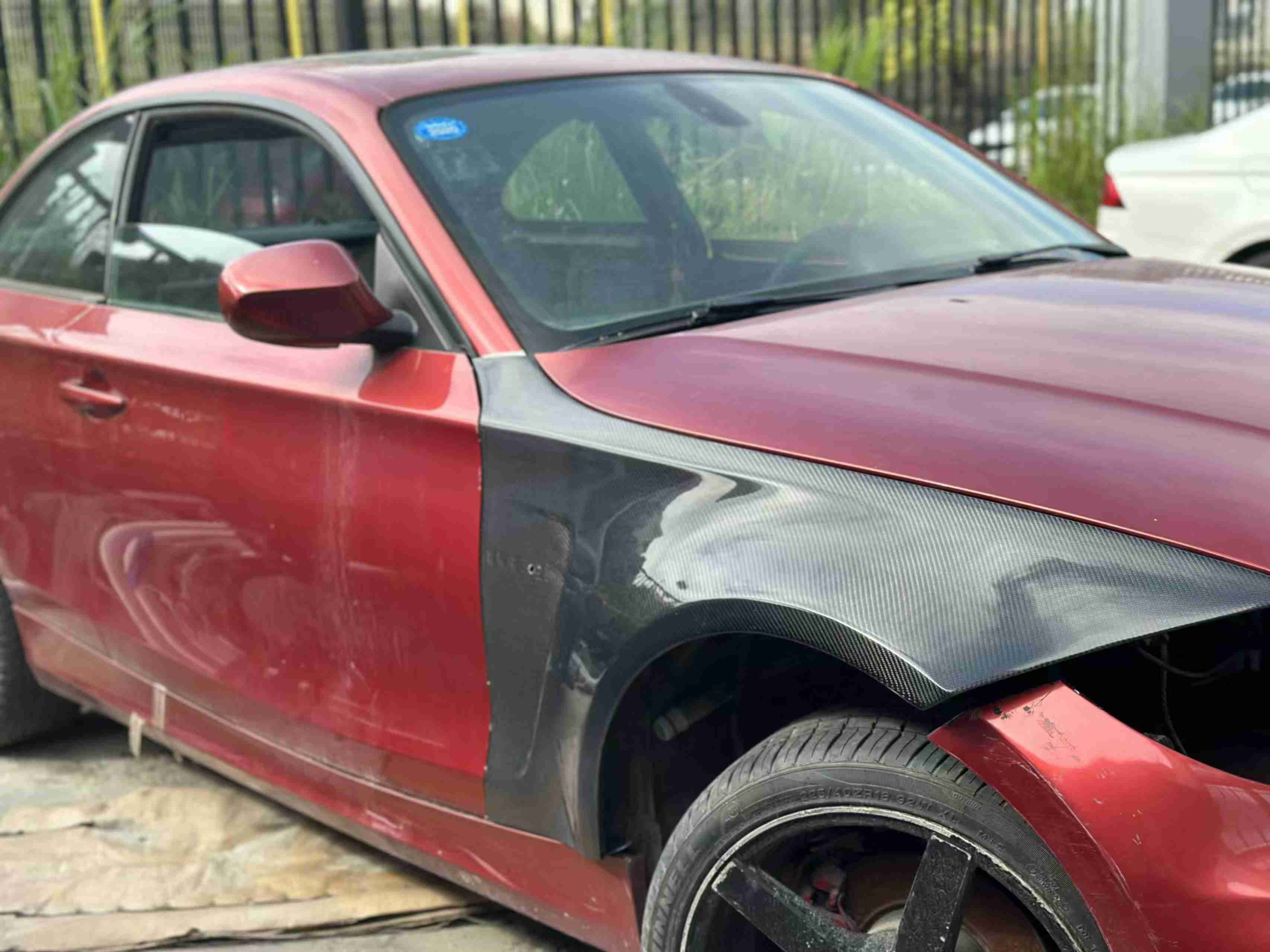 BMW 1 Series M Coupe E82 E88 Front Vents Fenders 2008-2013