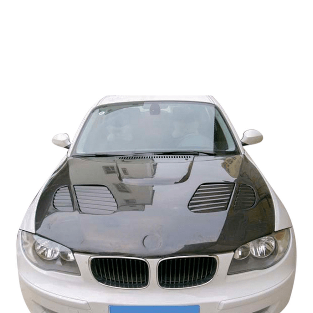 BMW 1 Series M Coupe E82 E88 GTR Front Vented Bonnet Hood 2008-2013