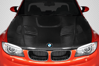 BMW 1 Series M Coupe E82 E88 GTR Front Vented Bonnet Hood 2008-2013