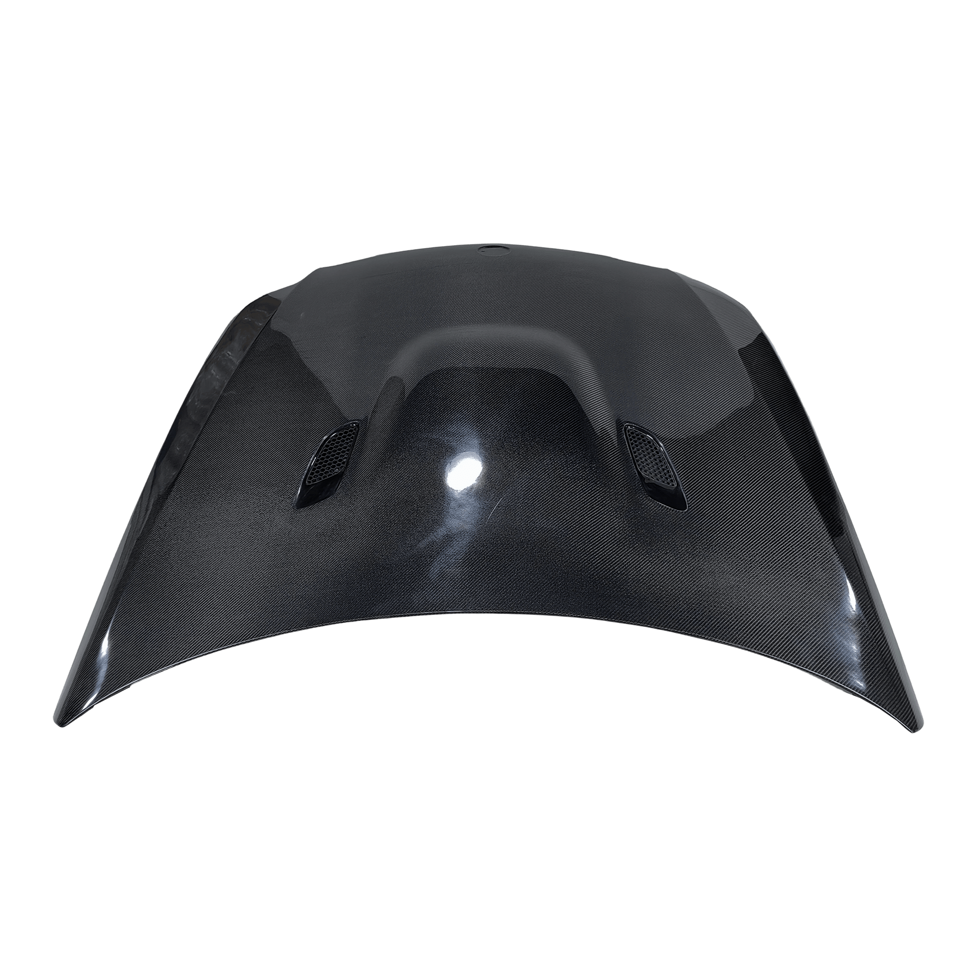 BMW 3 Series E90 330i 335i 4DR M3 Look Vented Hood Bonnet 2005-2008 Kazento Carbon Parts Carbon Fiber E900508-HOOD-M3-CF