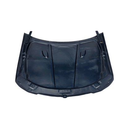 BMW 3 Series E90 330i 335i 4DR M3 Look Vented Hood Bonnet 2005-2008 Kazento Carbon Parts Carbon Fiber E900508-HOOD-M3-CF