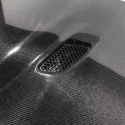 BMW 3 Series E90 330i 335i 4DR M3 Look Vented Hood Bonnet 2005-2008