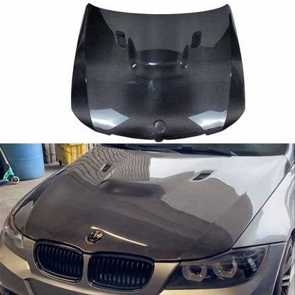 BMW 3 Series E90 330i 335i 4DR M3 Look Vented Hood Bonnet 2005-2008