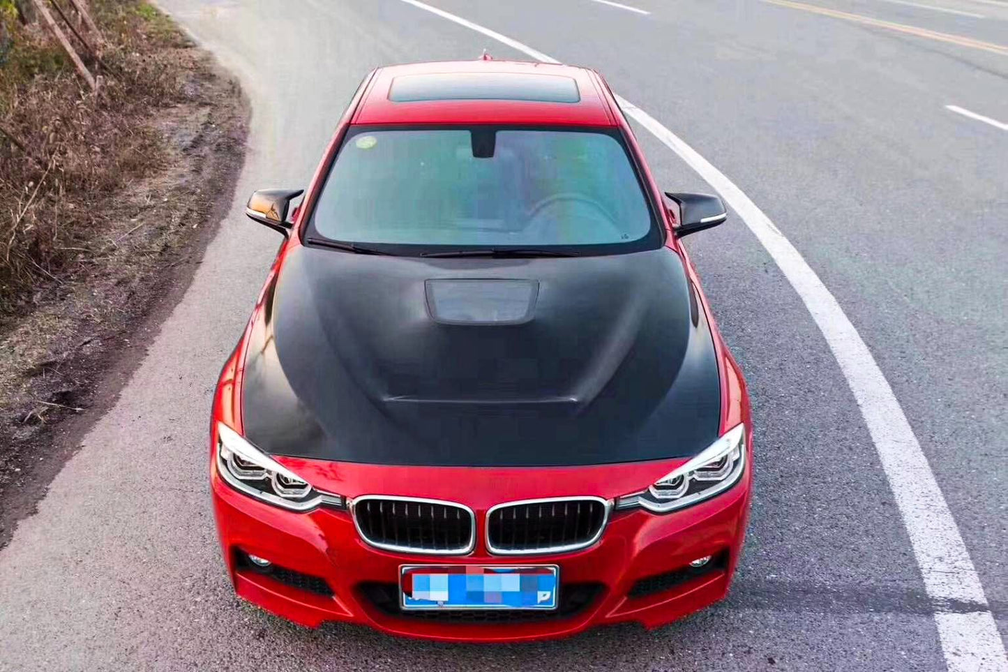 BMW 3 Series F30 Sedan MBJ Style Vented Hood Bonnet 2012-2019