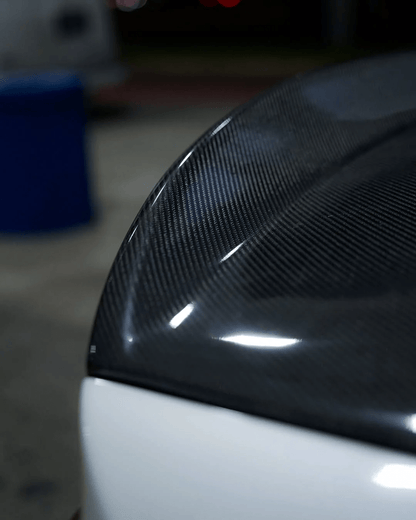 BMW 4 Series F32 & M4 F82 CSL Style Bootlid Trunk 2014-2020 Kazento Carbon Parts 车身侧板 Carbon Fiber F82M4-TRUNK-OE-CF