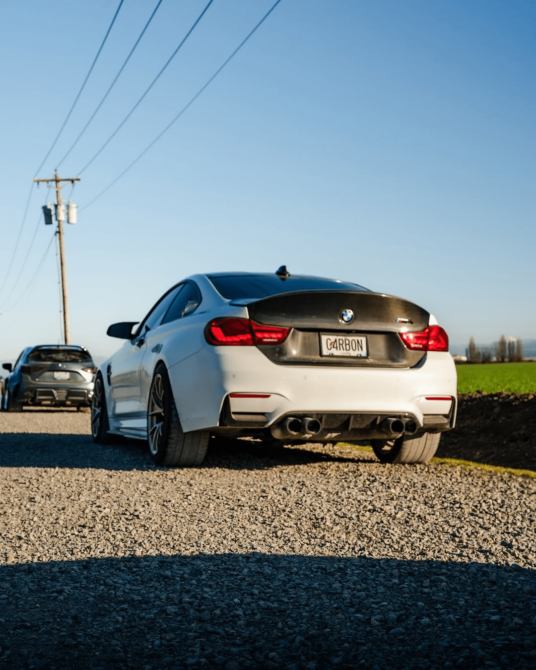 BMW 4 Series F32 & M4 F82 CSL Style Bootlid Trunk 2014-2020 Kazento Carbon Parts 车身侧板 Carbon Fiber F82M4-TRUNK-OE-CF