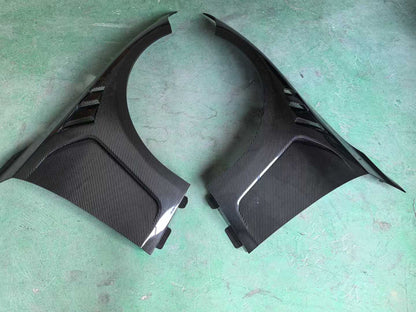 BMW 4 Series G82 M4 Front Vents Fenders 2021+ Kazento Carbon Parts Carbon Fiber G82-FF-GC-CF
