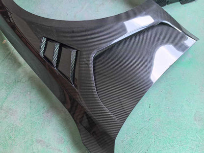 BMW 4 Series G82 M4 Front Vents Fenders 2021+ Kazento Carbon Parts Carbon Fiber G82-FF-GC-CF