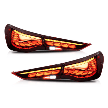 BMW 4-Series M4 G82 G83 G22 G23 G26 GTS Style OLED Tail Lights Set