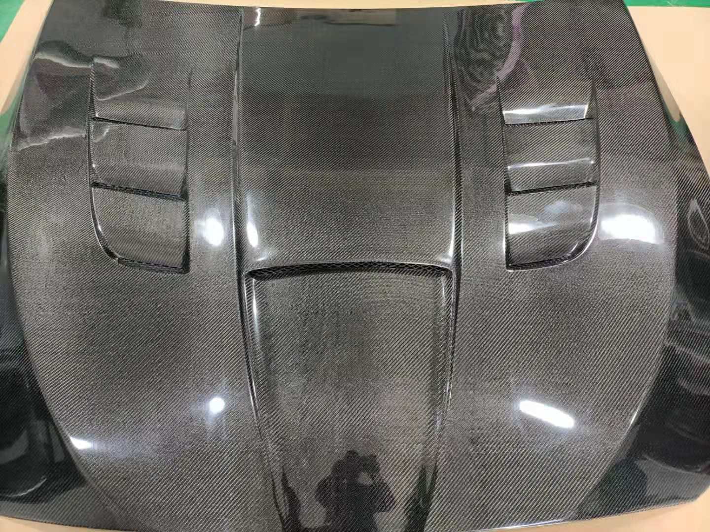 BMW 5 Series F10 F18 Sedan ASPEC V2 Style Vented Hood Bonnet 2010-16