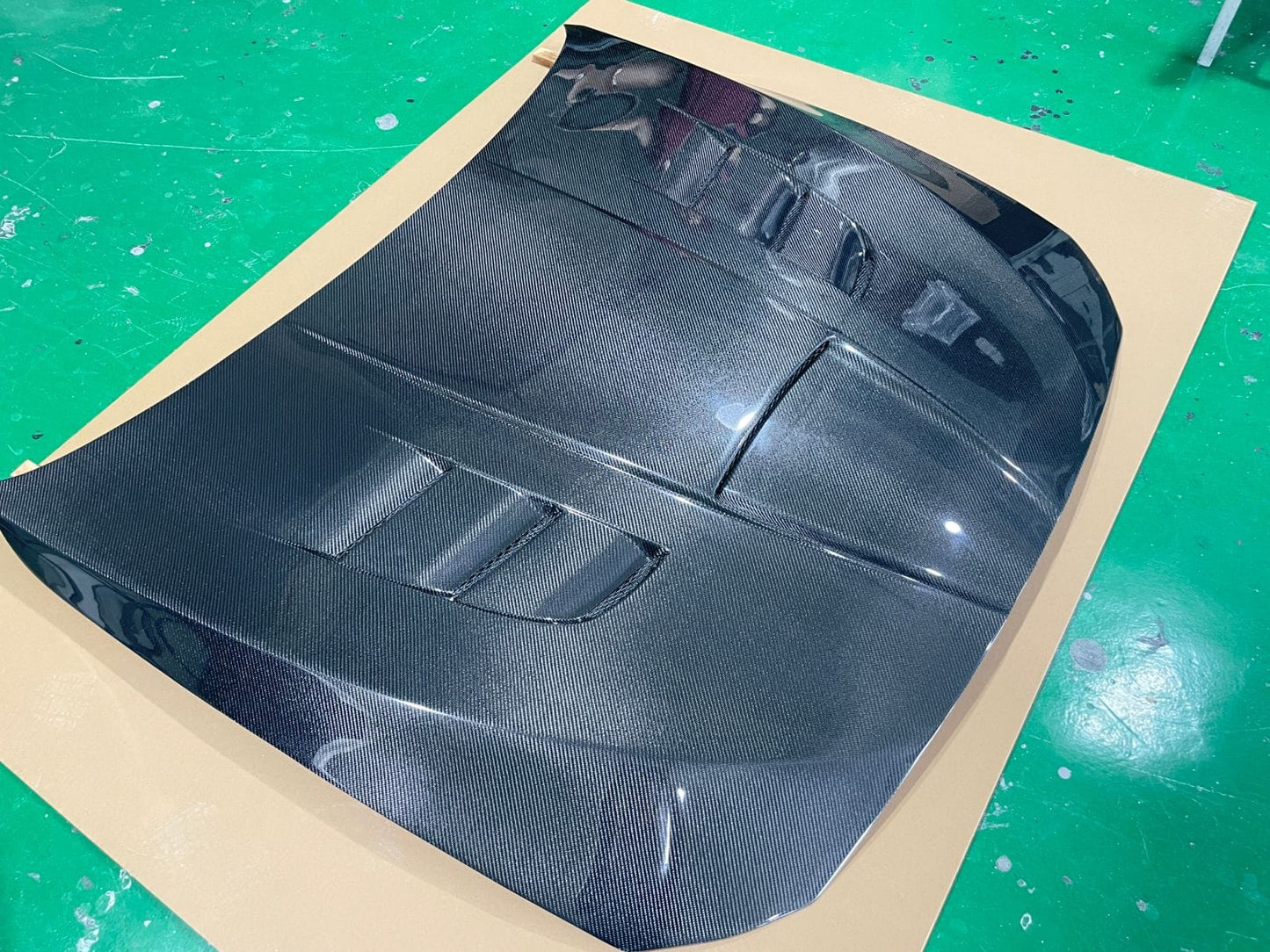 BMW 5 Series F10 F18 Sedan ASPEC V2 Style Vented Hood Bonnet 2010-16