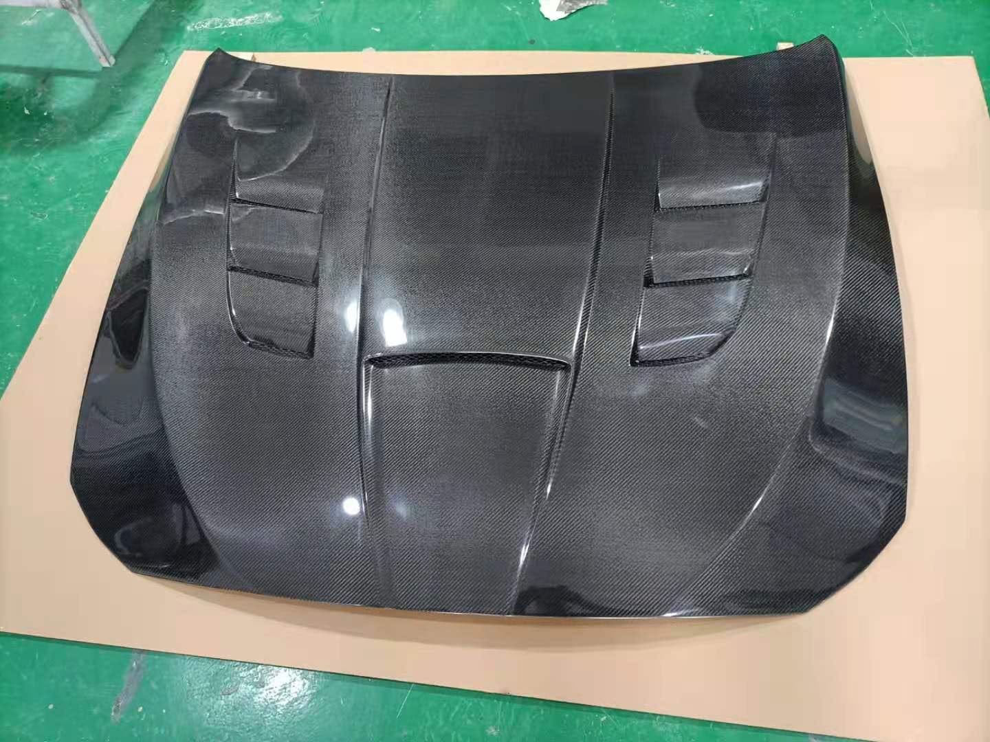 BMW 5 Series F10 F18 Sedan ASPEC V2 Style Vented Hood Bonnet 2010-16