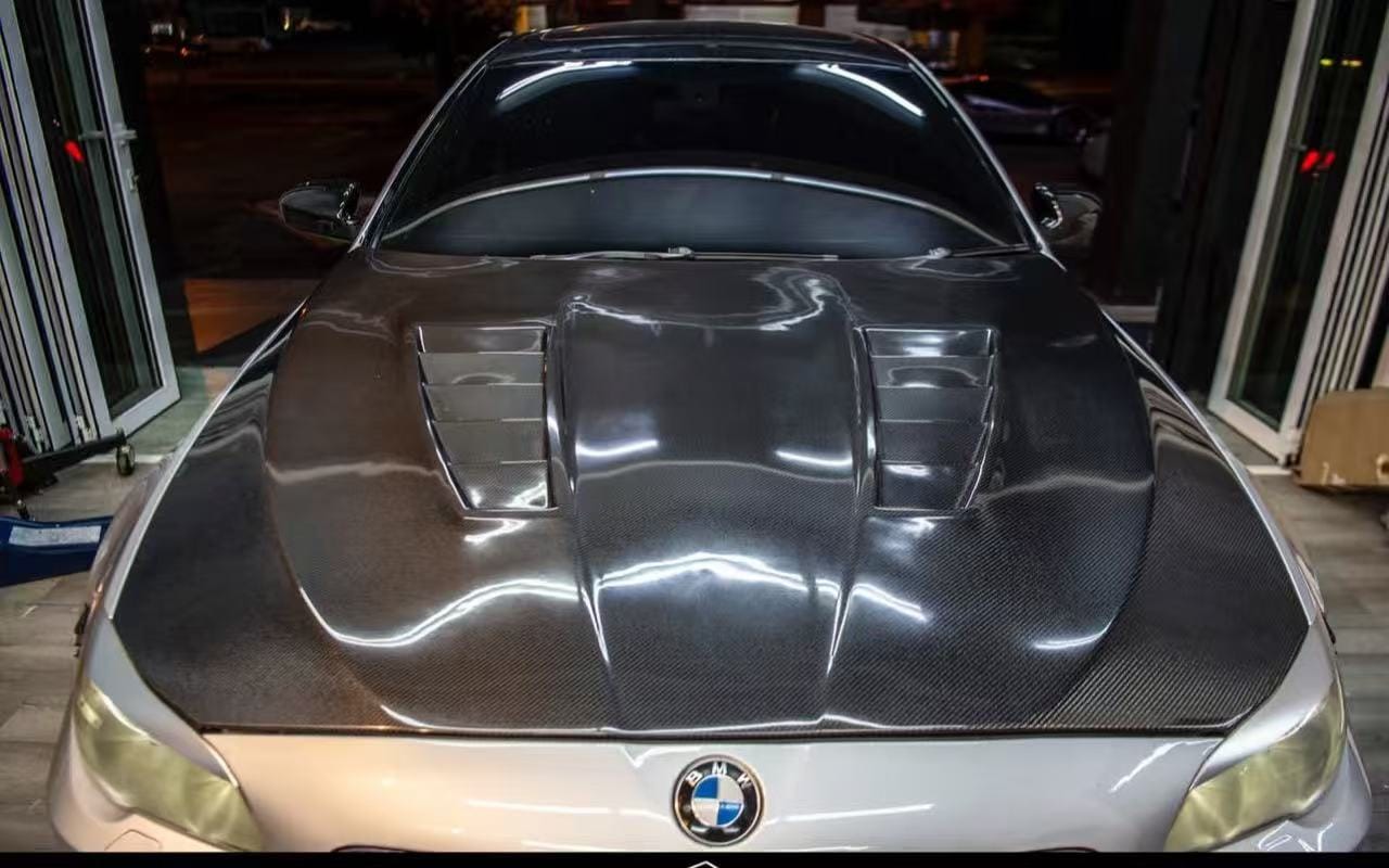 BMW 5 Series F10 F18 Sedan DTM Style Vented Hood Bonnet 2010-2016