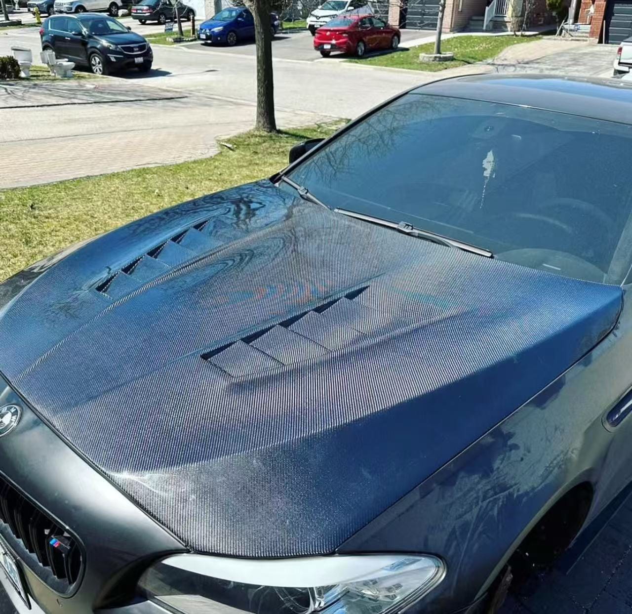 BMW 5 Series F10 F18 Sedan DTM Style Vented Hood Bonnet 2010-2016