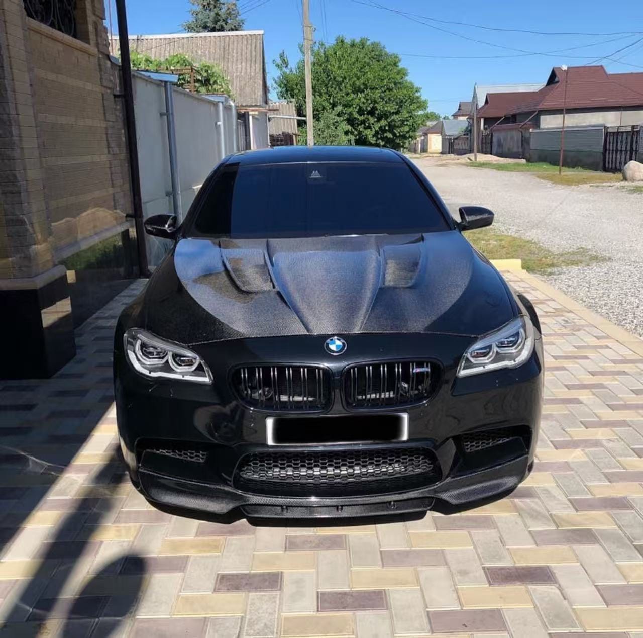 BMW 5 Series F10 F18 Sedan DTM Style Vented Hood Bonnet 2010-2016