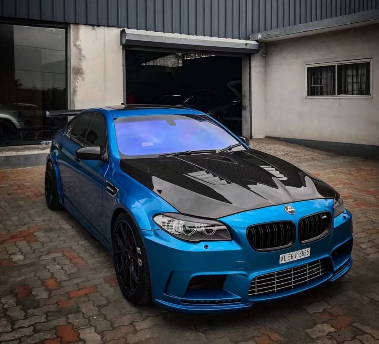 BMW 5 Series F10 F18 Sedan DTM Style Vented Hood Bonnet 2010-2016