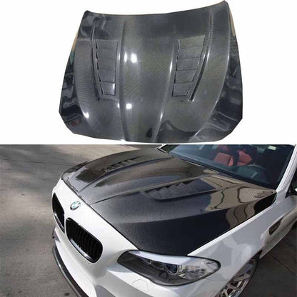 BMW 5 Series F10 F18 Sedan DTM Style Vented Hood Bonnet 2010-2016