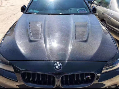 BMW 5 Series F10 F18 Sedan DTM Style Vented Hood Bonnet 2010-2016