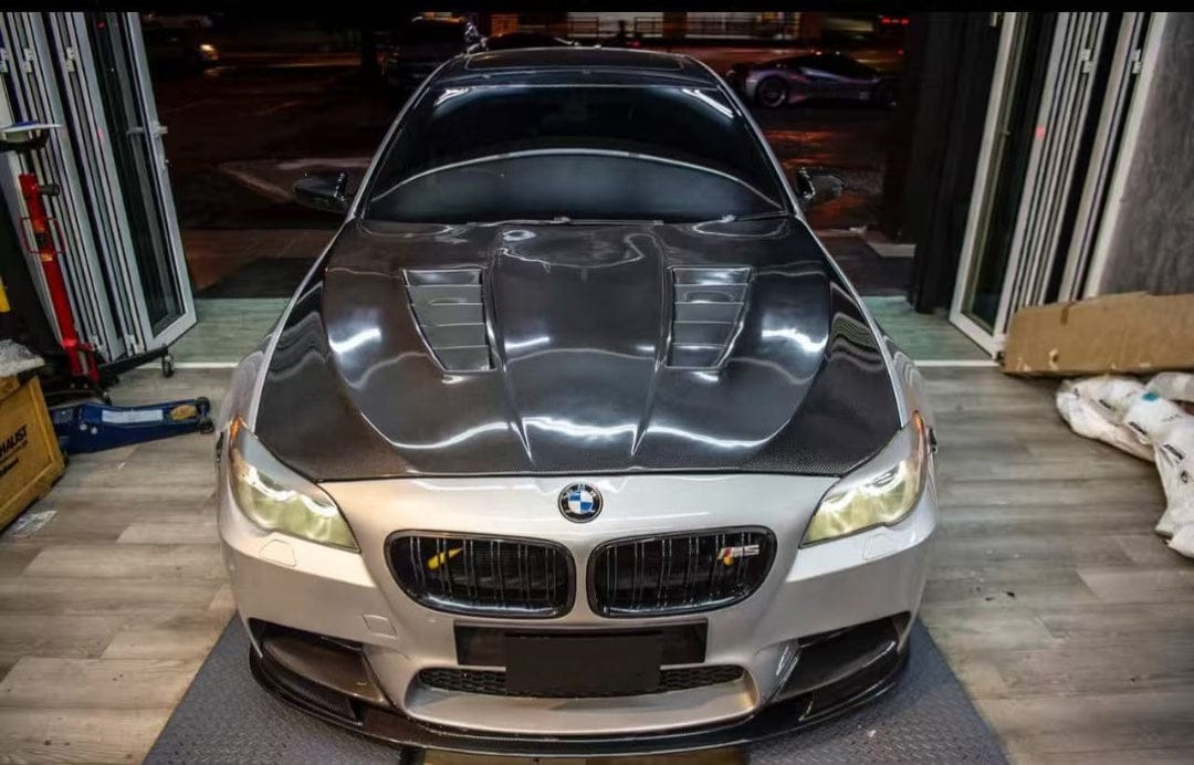 BMW 5 Series F10 F18 Sedan DTM Style Vented Hood Bonnet 2010-2016