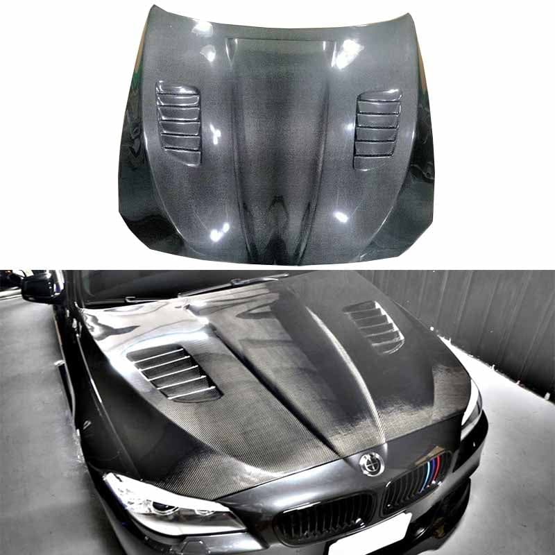 BMW 5 Series F10 F18 Sedan Vorsteiner Style Vented Hood Bonnet 2010-16