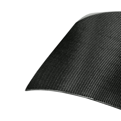 BMW E90 3 Series Sedan 05-08 Only Ducktail Style Carbon Rear Trunk Kazento Carbon Parts Carbon Fiber E90-TRUNK-58WLDC-CF