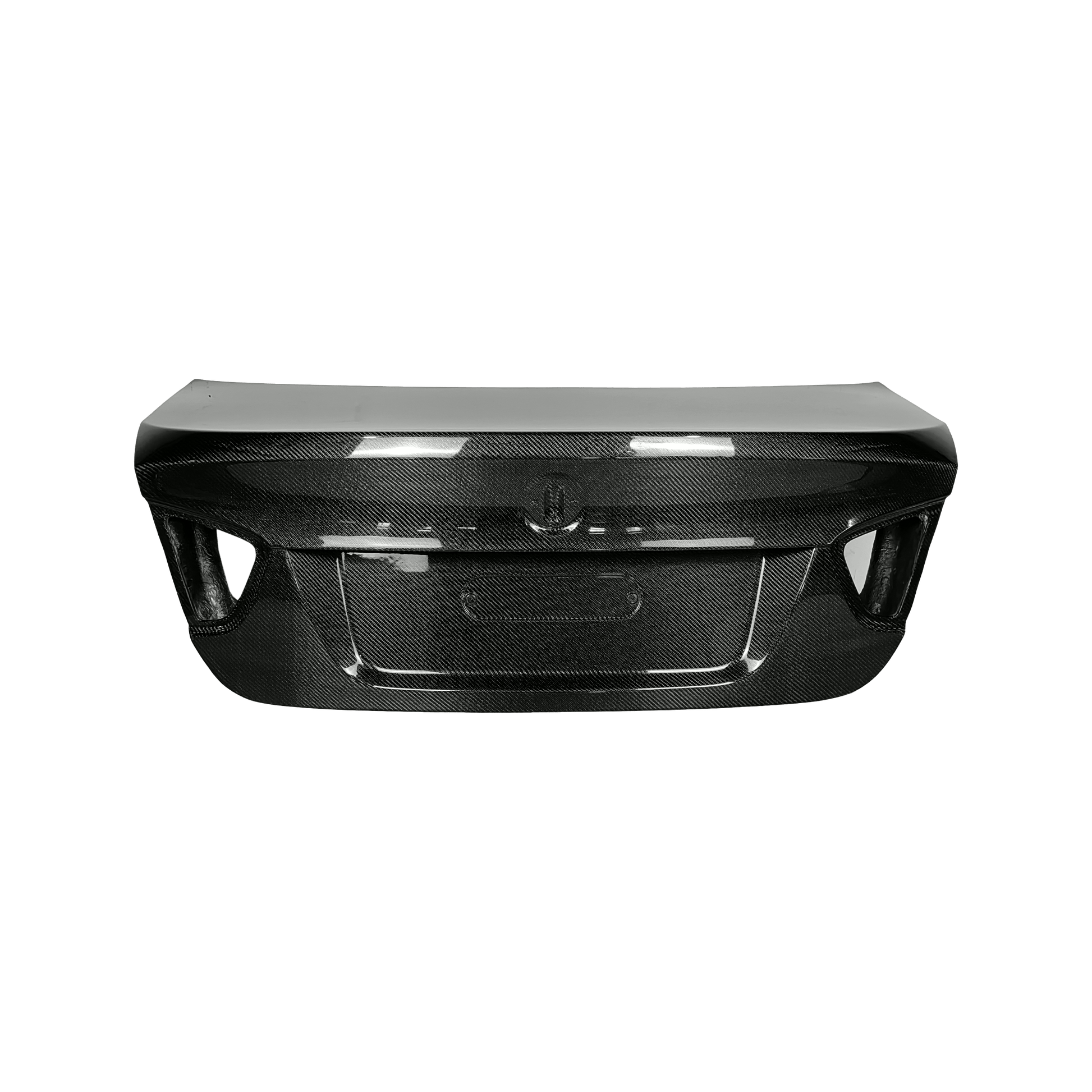 BMW E90 3 Series Sedan 05-08 Only Ducktail Style Carbon Rear Trunk Kazento Carbon Parts Carbon Fiber E90-TRUNK-58WLDC-CF