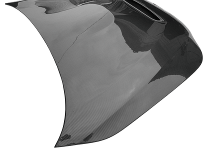 BMW E90 E91 06-08 3 Series 4 Door GTS Style Carbon Fiber Hood Bonnet Kazento Carbon Parts Bonnets/Hoods Carbon Fiber E90-HOOD-GTS-CF