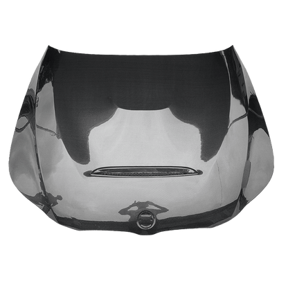 BMW E90 E91 06-08 3 Series 4 Door GTS Style Carbon Fiber Hood Bonnet Kazento Carbon Parts Bonnets/Hoods Carbon Fiber E90-HOOD-GTS-CF