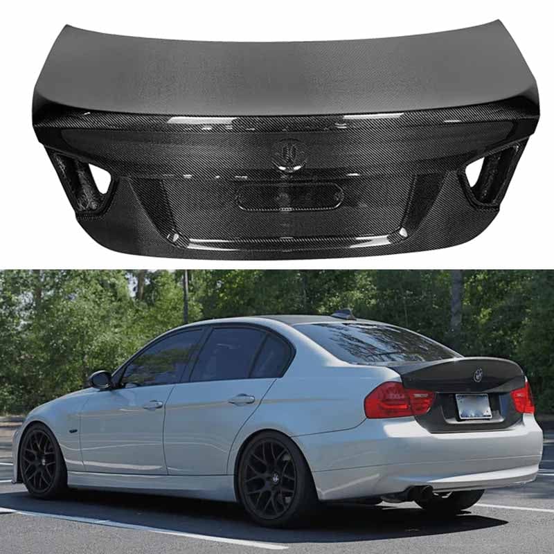 BMW E90 Pre-LCI 3 Series Sedan Rear Ducktail Trunk Boot Lid 2005-2008