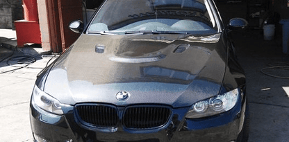 BMW E92 M3 2 Door Coupe 11-13 Carbon Fiber Front Bumper Hood Bonnet Kazento Carbon Parts Bonnets/Hoods Carbon Fiber E92M3-HOOD-KZ-CF
