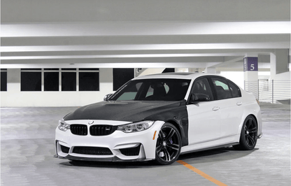 BMW F30 3 Series Carbon Fiber Side Front Vent Fender Pair Kazento Carbon Parts 车身侧板 Carbon Fiber F30-FF-ADL-CF