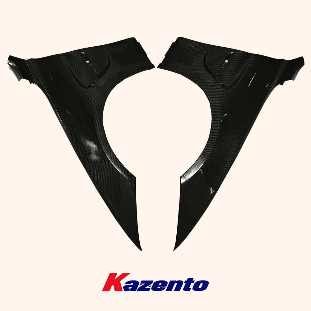 BMW F30 3 Series Carbon Fiber Side Front Vent Fender Pair