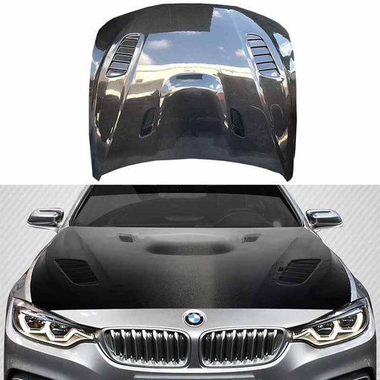 BMW F30 & F32 & F80 M3 & F82 M4 DT Style Front Vented Hood Bonnet