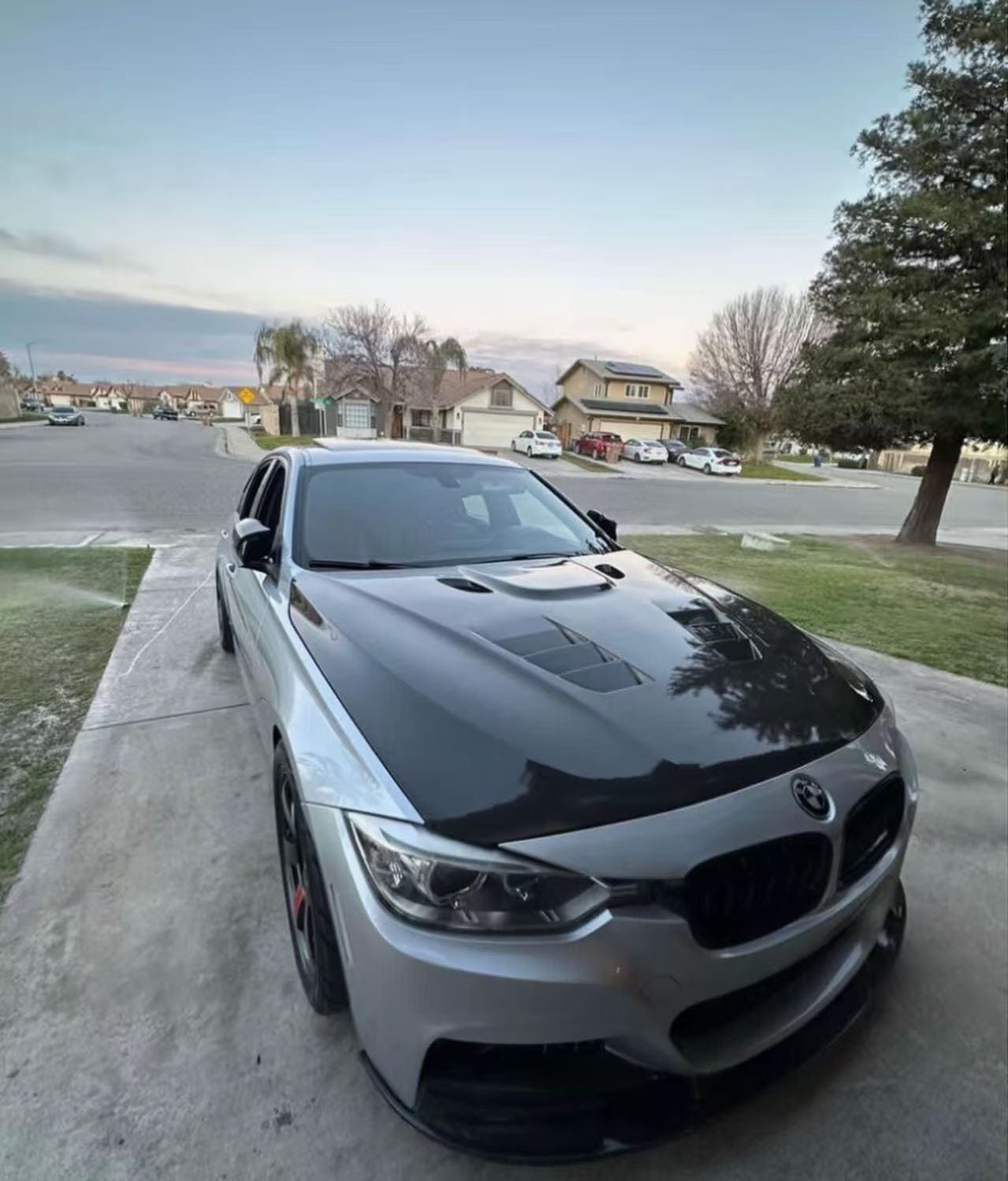BMW F30 & F32 & F80 M3 & F82 M4 M3 Style Vented Hood Bonnet