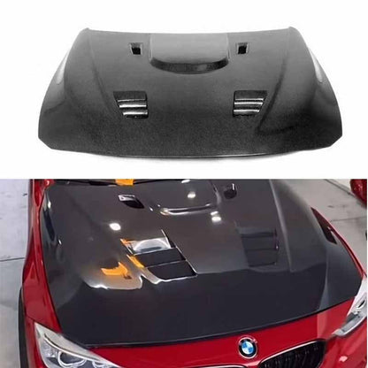 BMW F30 & F32 & F80 M3 & F82 M4 M3 Style Vented Hood Bonnet