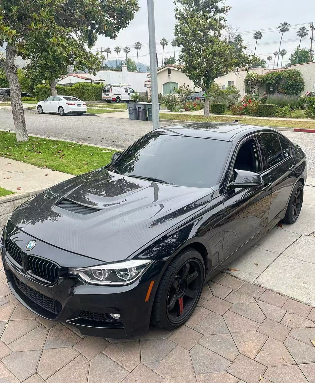 BMW F30 & F32 & F80 M3 & F82 M4 VS Style Front Vented Hood Bonnet