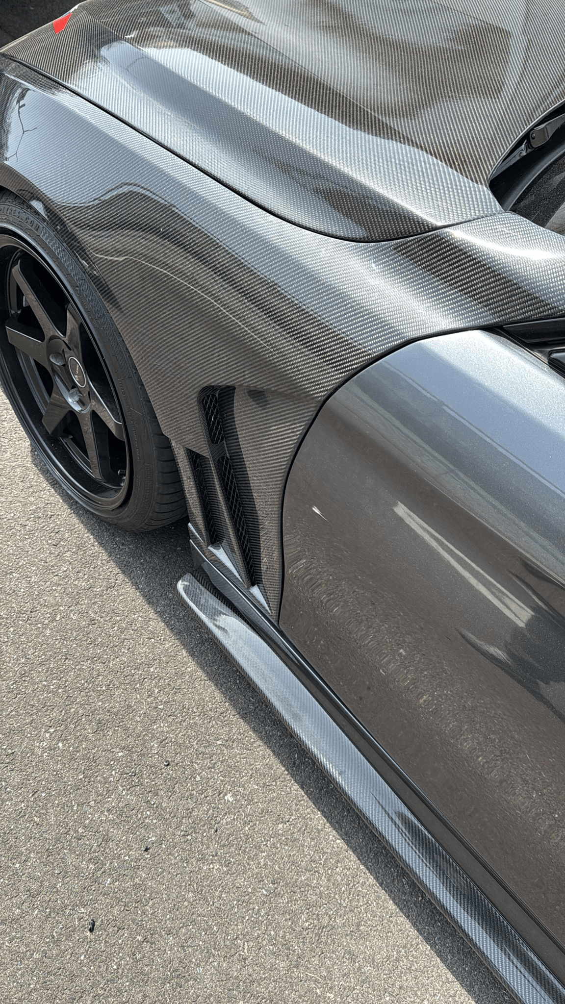 BMW F32/F33/F36 4 Series M4 Style Front Fenders with Vents 2013-2020 Kazento Carbon Parts 车身侧板 Carbon Fiber F32-FF-KZ-CF