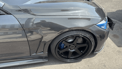 BMW F32/F33/F36 4 Series M4 Style Front Fenders with Vents 2013-2020 Kazento Carbon Parts 车身侧板 Carbon Fiber F32-FF-KZ-CF