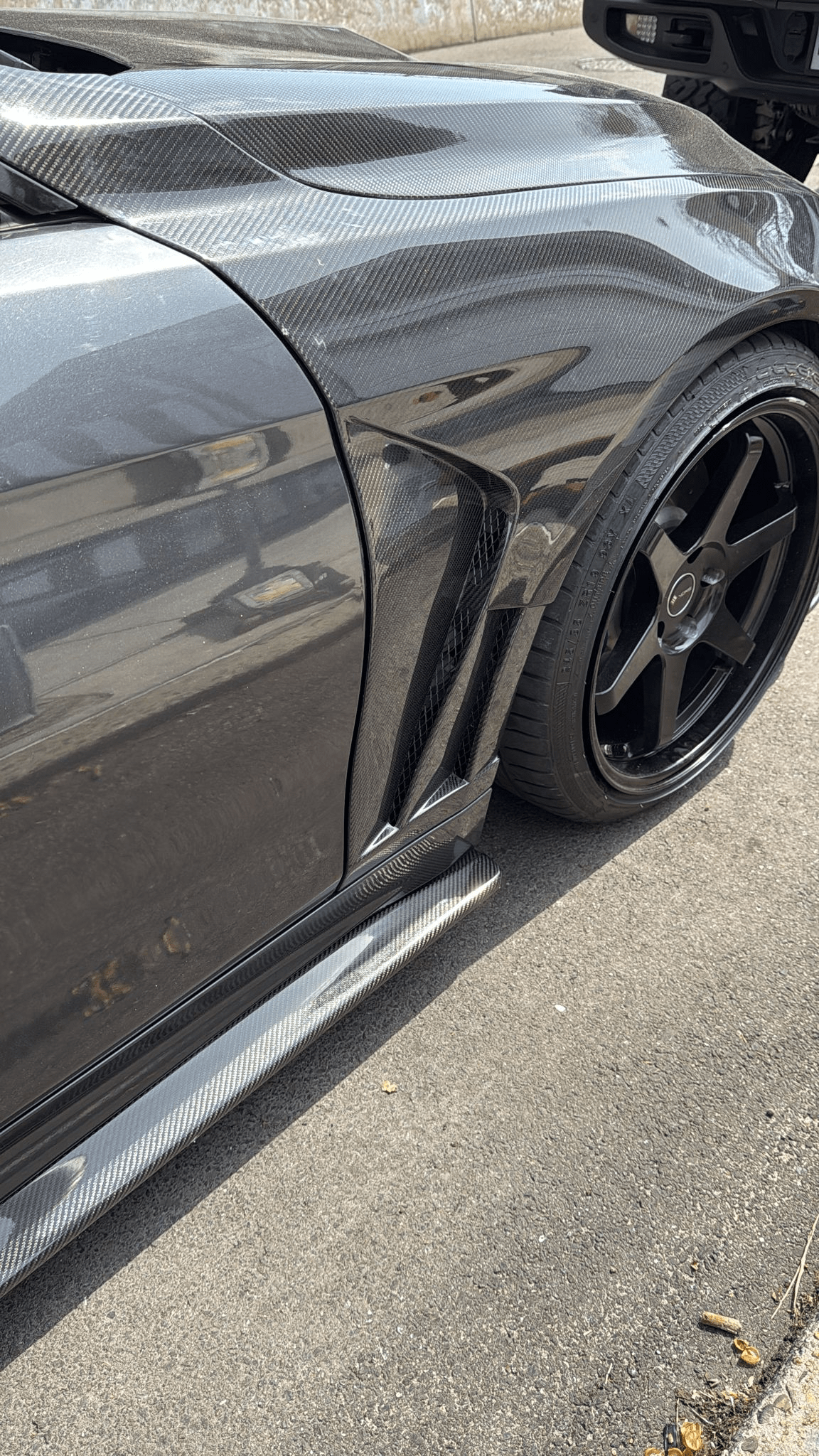 BMW F32/F33/F36 4 Series M4 Style Front Fenders with Vents 2013-2020 Kazento Carbon Parts 车身侧板 Carbon Fiber F32-FF-KZ-CF