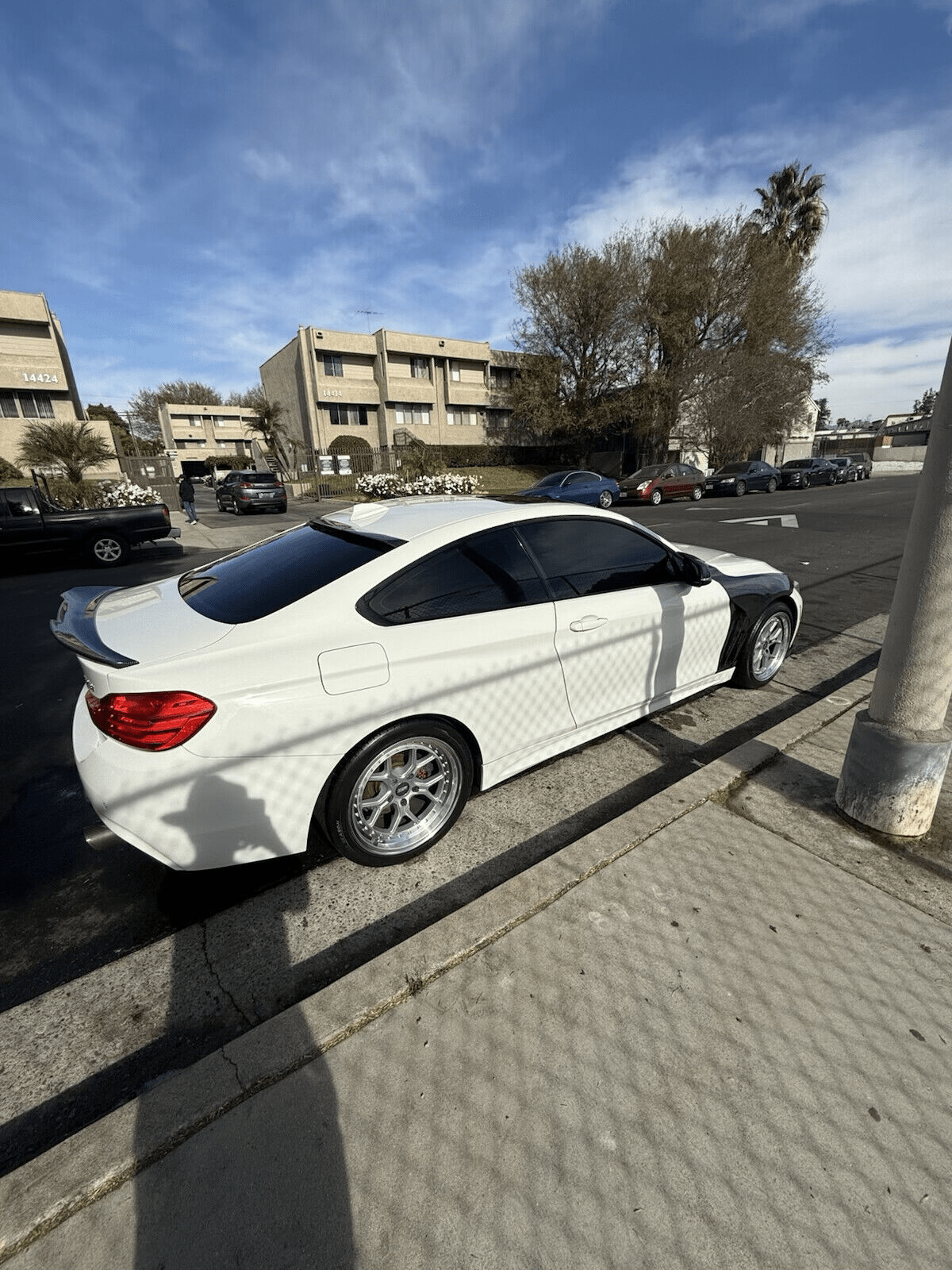 BMW F32/F33/F36 4 Series M4 Style Front Fenders with Vents 2013-2020 Kazento Carbon Parts 车身侧板 Carbon Fiber F32-FF-KZ-CF