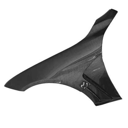 BMW F32/F33/F36 4 Series M4 Style Front Fenders with Vents 2013-2020 Kazento Carbon Parts 车身侧板 Carbon Fiber F32-FF-KZ-CF