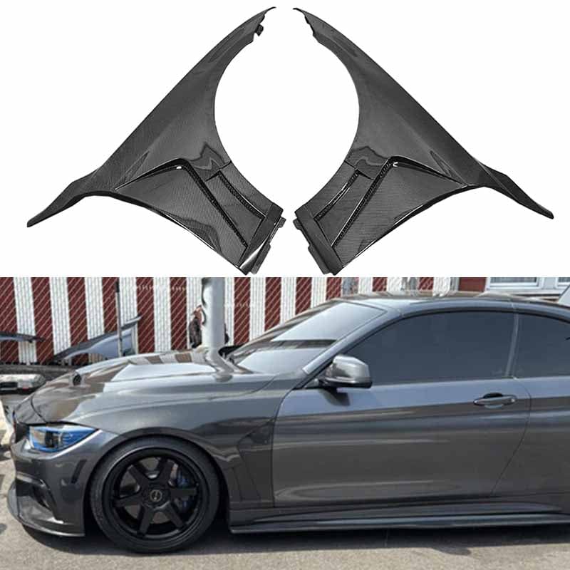BMW F32/F33/F36 4 Series M4 Style Front Fenders with Vents 2013-2020