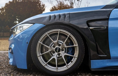 BMW F80 M3 F82 F83 M4 Front Vented Fenders Kazento Carbon Parts