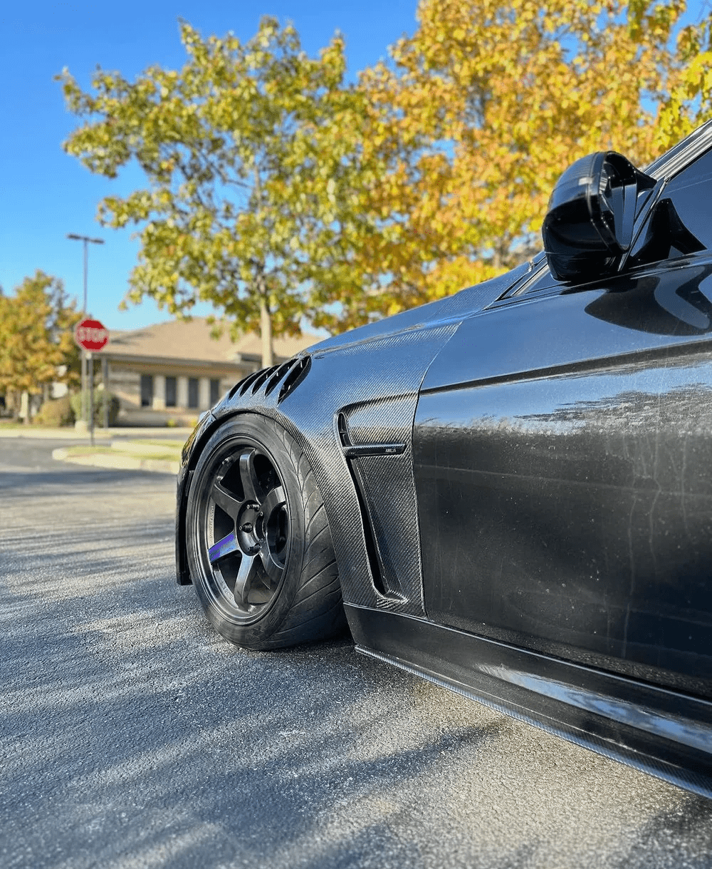 BMW F80 M3 F82 F83 M4 Front Vented Fenders Kazento Carbon Parts