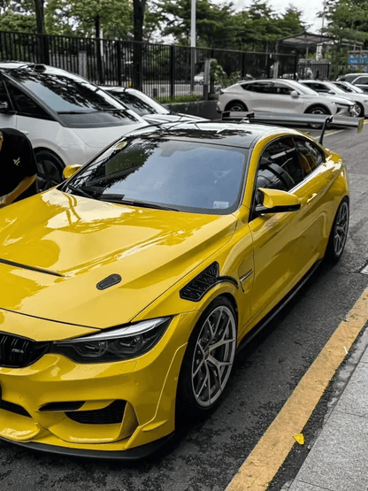 BMW F80 M3 & F82/F83 M4 GT4 Style Front Fender Vents 2014-2020 Kazento Carbon Parts 车身侧板