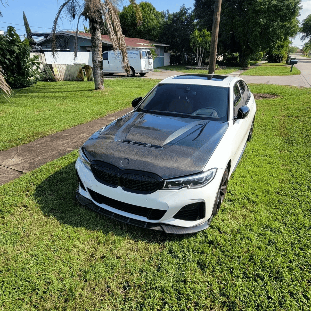 BMW G20 3 Series M340i 330i CS Style Vented Hood Bonnet 2019-2023