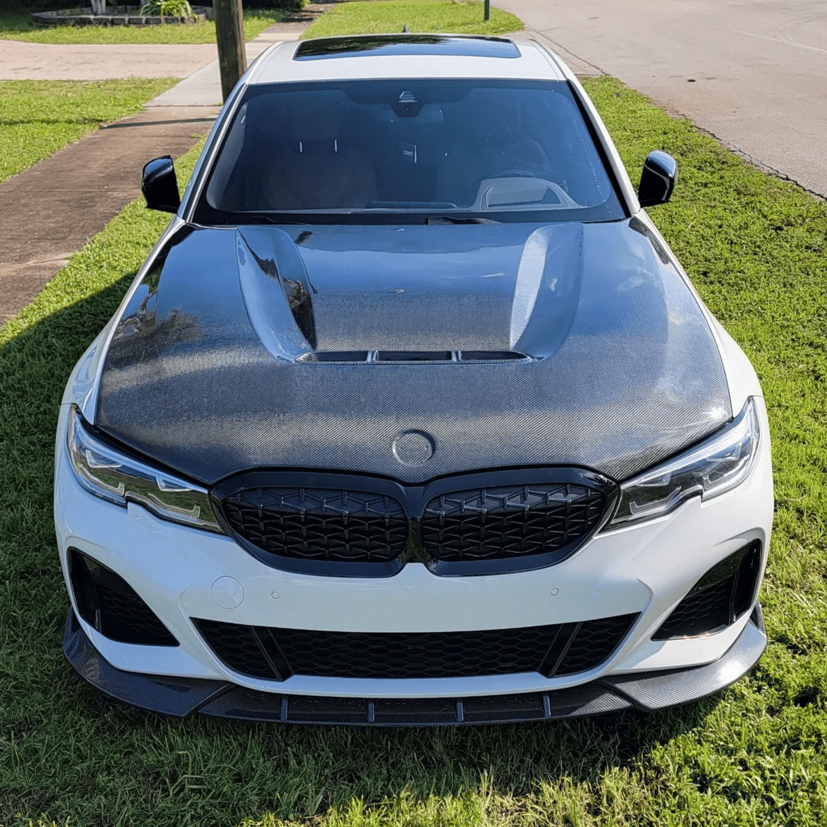 BMW G20 3 Series M340i 330i CS Style Vented Hood Bonnet 2019-2023