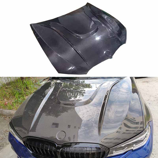 BMW G20 3 Series M340i 330i HM Style Vented Hood Bonnet 2019-2023