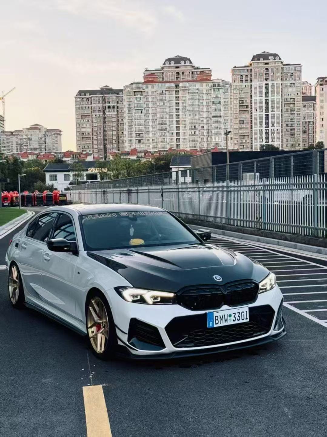 BMW G20 3 Series M340i 330i MBJ Style Vented Hood Bonnet 2019-2023